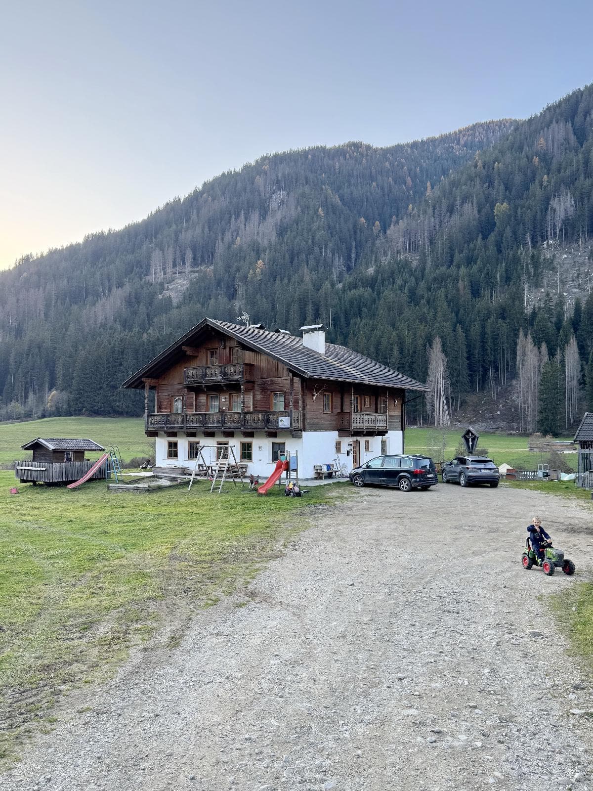 alt Althuber Hof im Gsiesertal Urlaub am Bauernhof mit Bergblick (11)